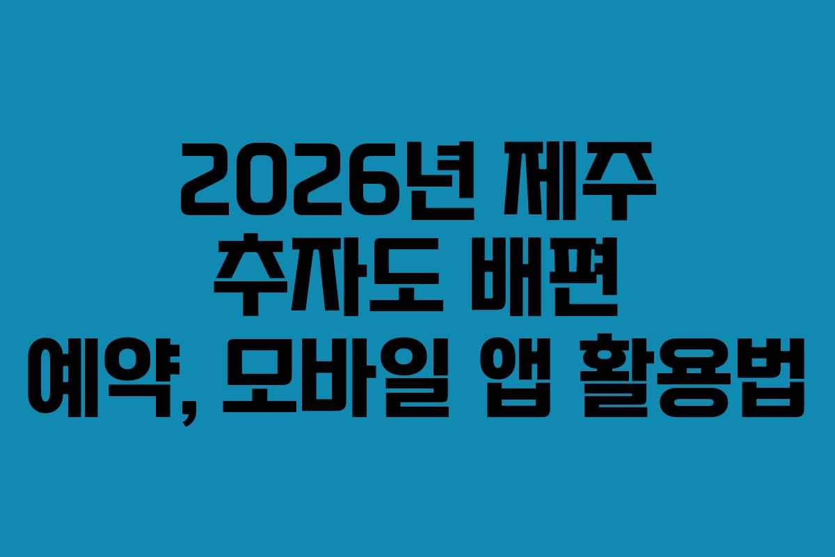 2026년-제주-추자도-배편-예약,-모바일-앱-활용법